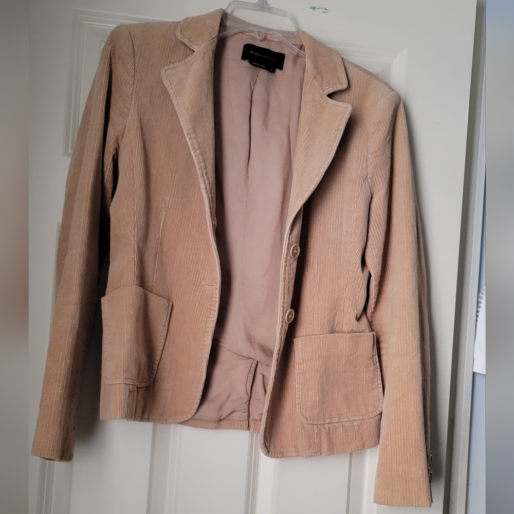 Tan Corduroy Blazer